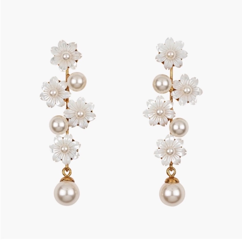 Jennifer Behr Calissa Earrings in Silver